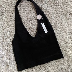 NWT Forever 21 Seamless Halter Top